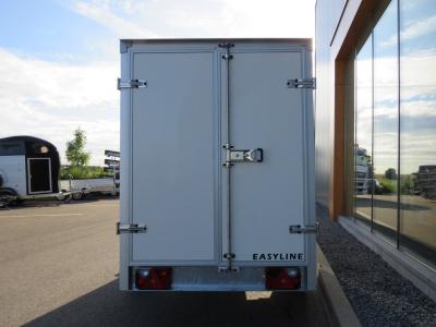 Easyline Gesloten aanhangwagen enkelas 250x147x150cm 1450kg