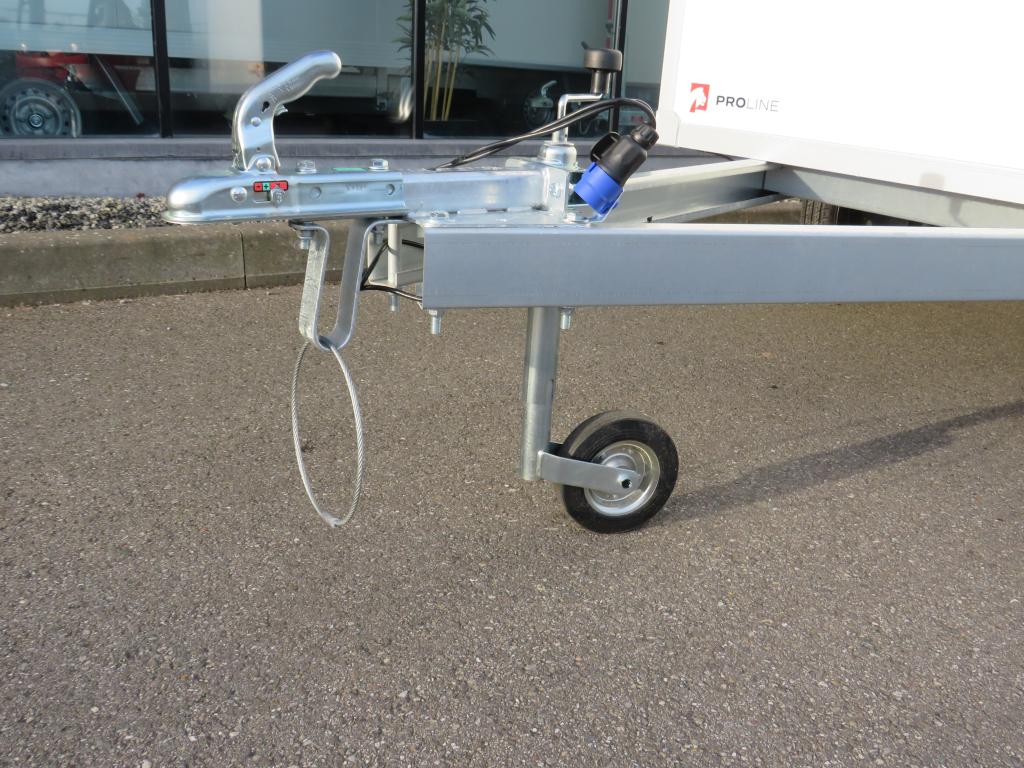 Proline Gesloten aanhangwagen enkelas 300x130x150cm 750kg