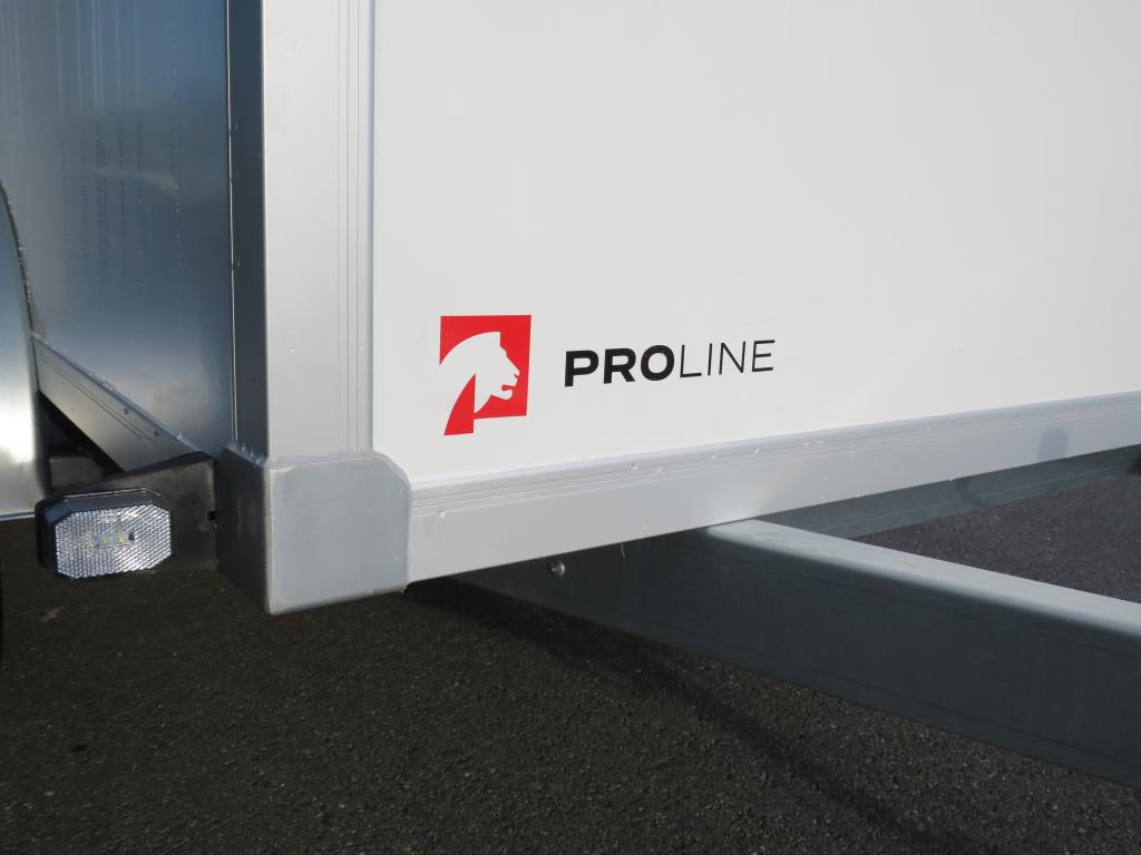 Proline Gesloten aanhangwagen enkelas 300x150x150cm 1450kg