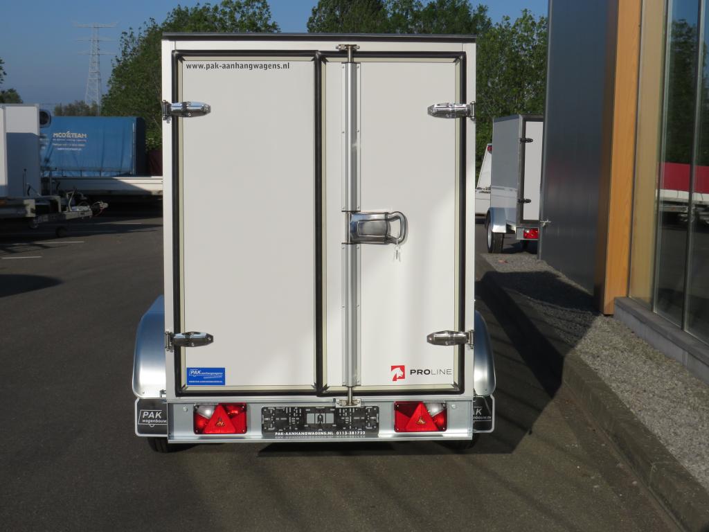 Proline Gesloten aanhangwagen tandemas 250x130x150cm 2100kg