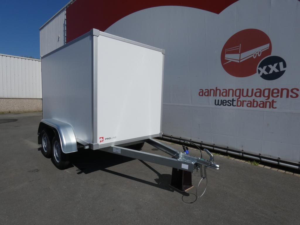 Proline Gesloten aanhangwagen tandemas 250x130x150cm 750kg