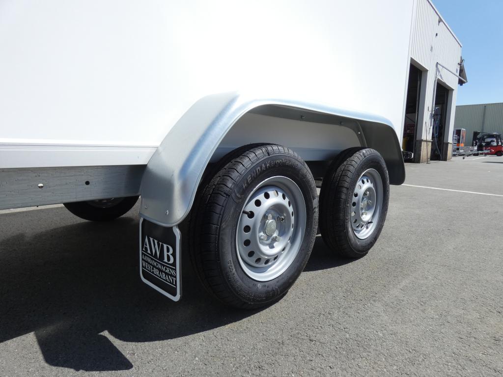 Proline Gesloten aanhangwagen tandemas 250x130x150cm 750kg