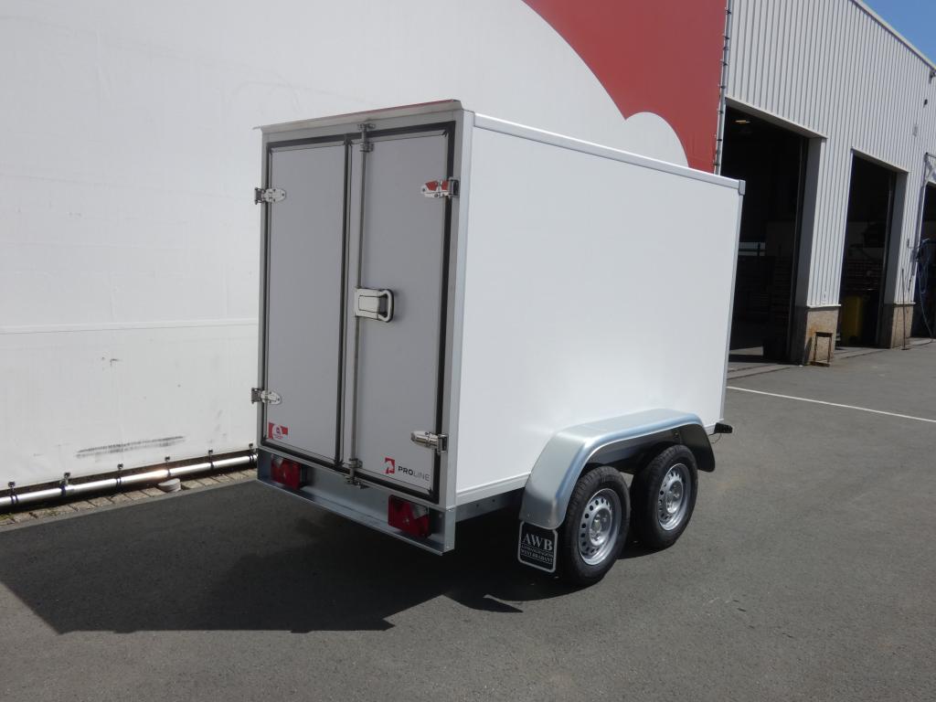 Proline Gesloten aanhangwagen tandemas 250x130x150cm 750kg