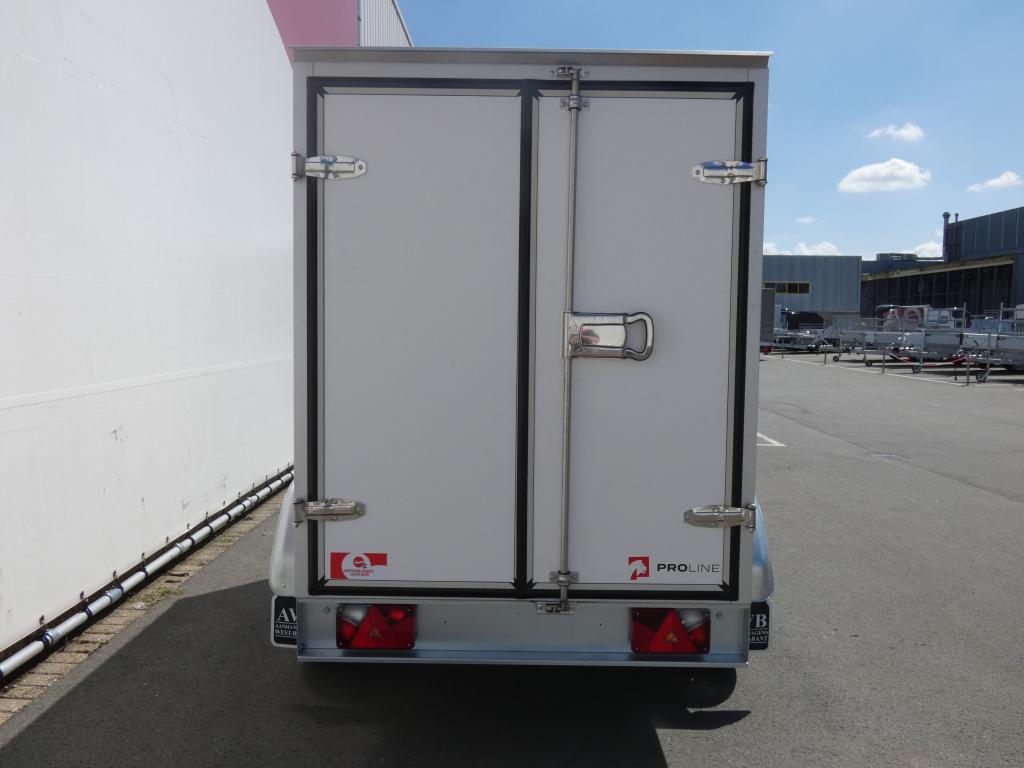 Proline Gesloten aanhangwagen tandemas 250x130x150cm 750kg