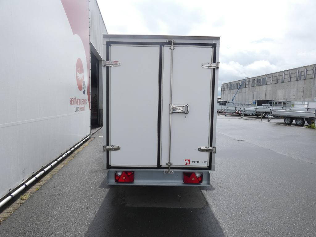 Proline Gesloten aanhangwagen enkelas 250x130x150cm 750kg