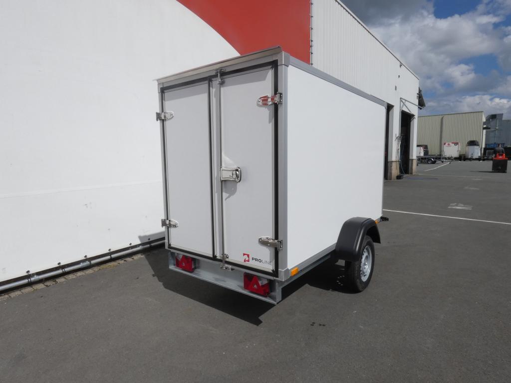 Proline Gesloten aanhangwagen enkelas 250x130x150cm 750kg