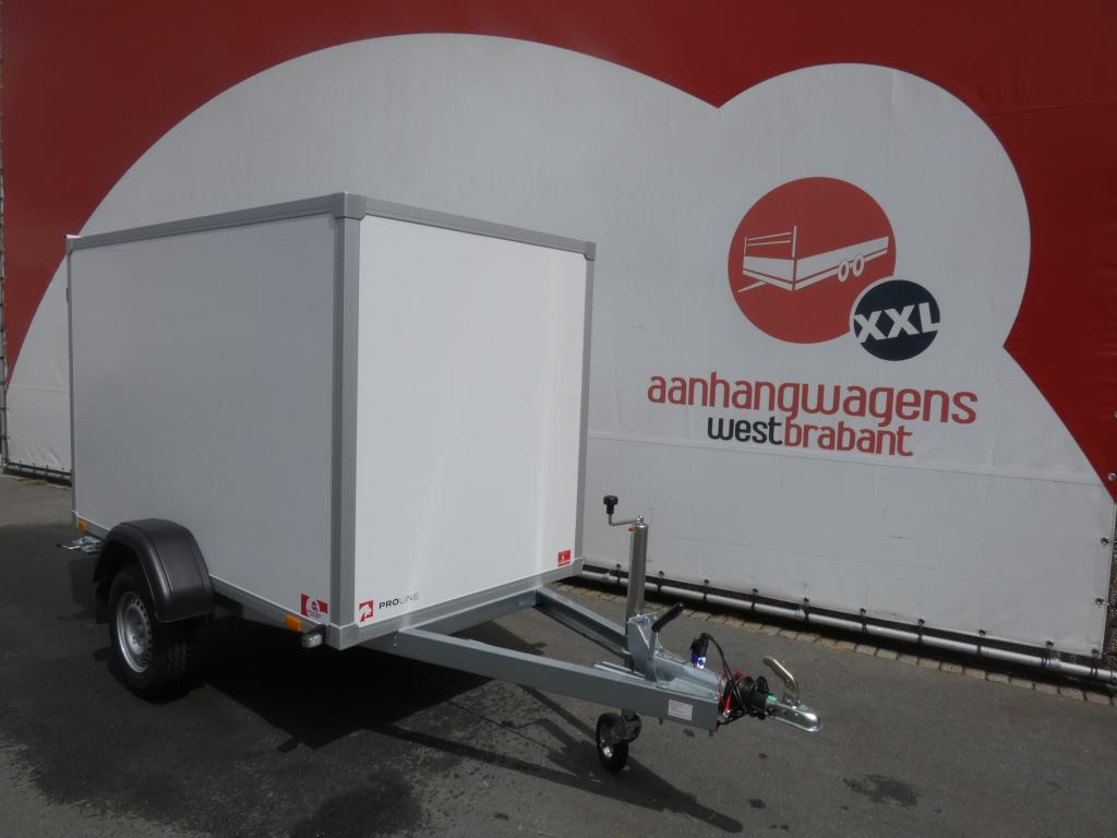 Proline Gesloten aanhangwagen enkelas 250x130x150cm 1450kg