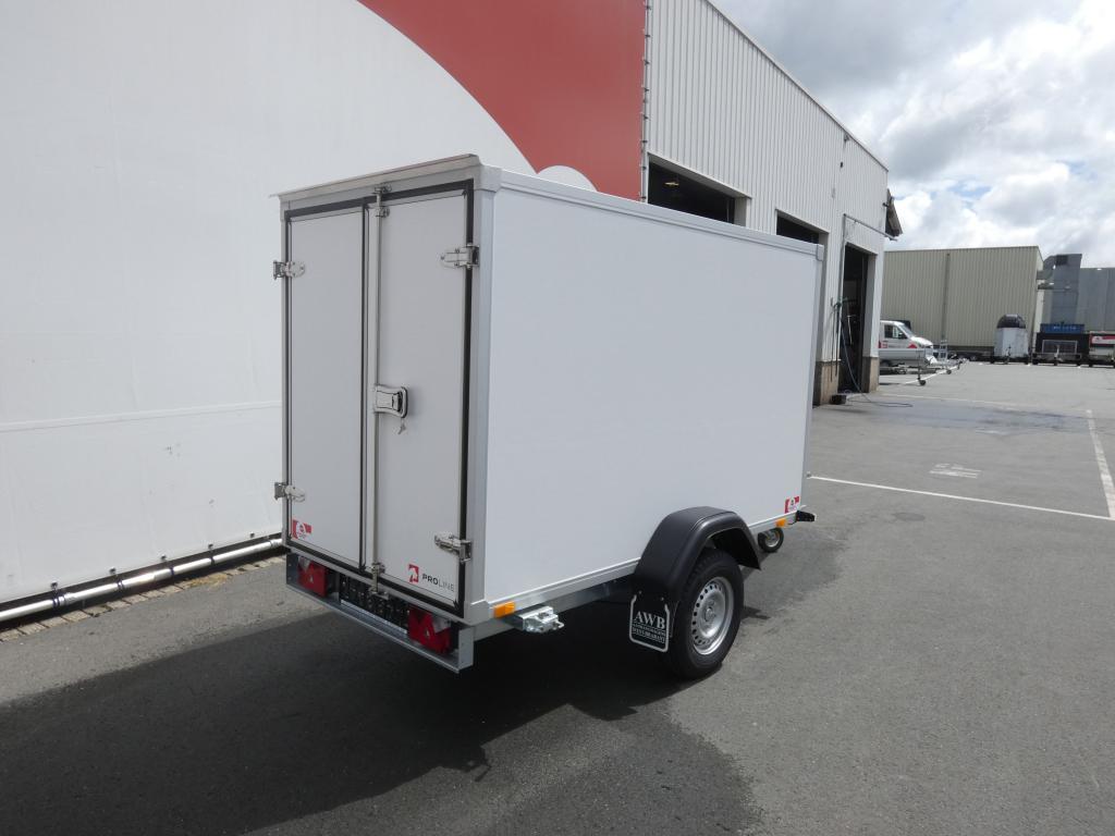 Proline Gesloten aanhangwagen enkelas 250x130x150cm 1450kg