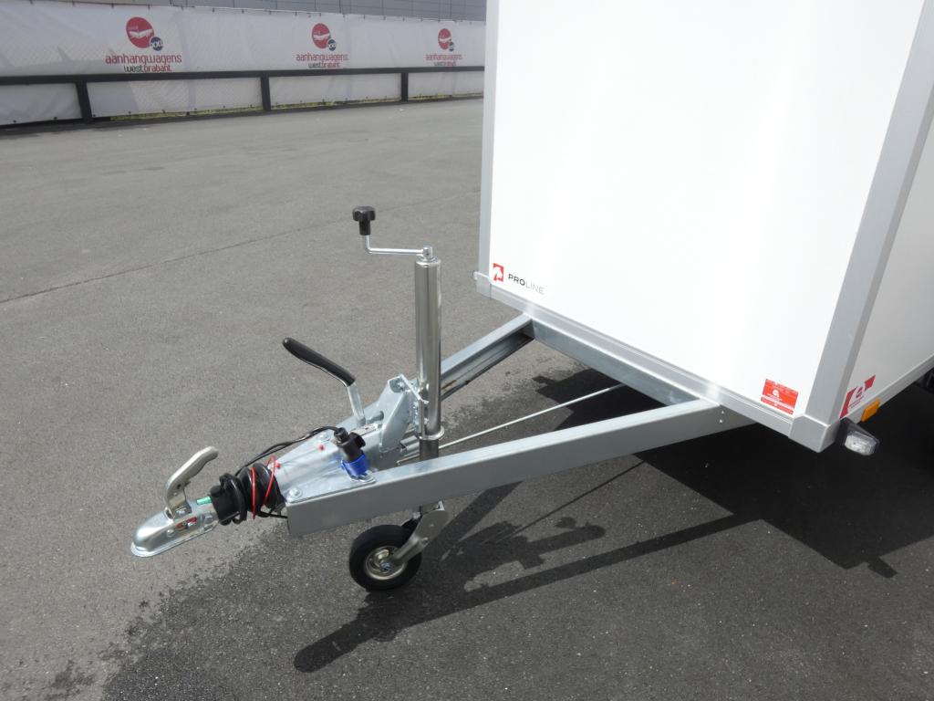 Proline Gesloten aanhangwagen enkelas 250x130x150cm 1450kg