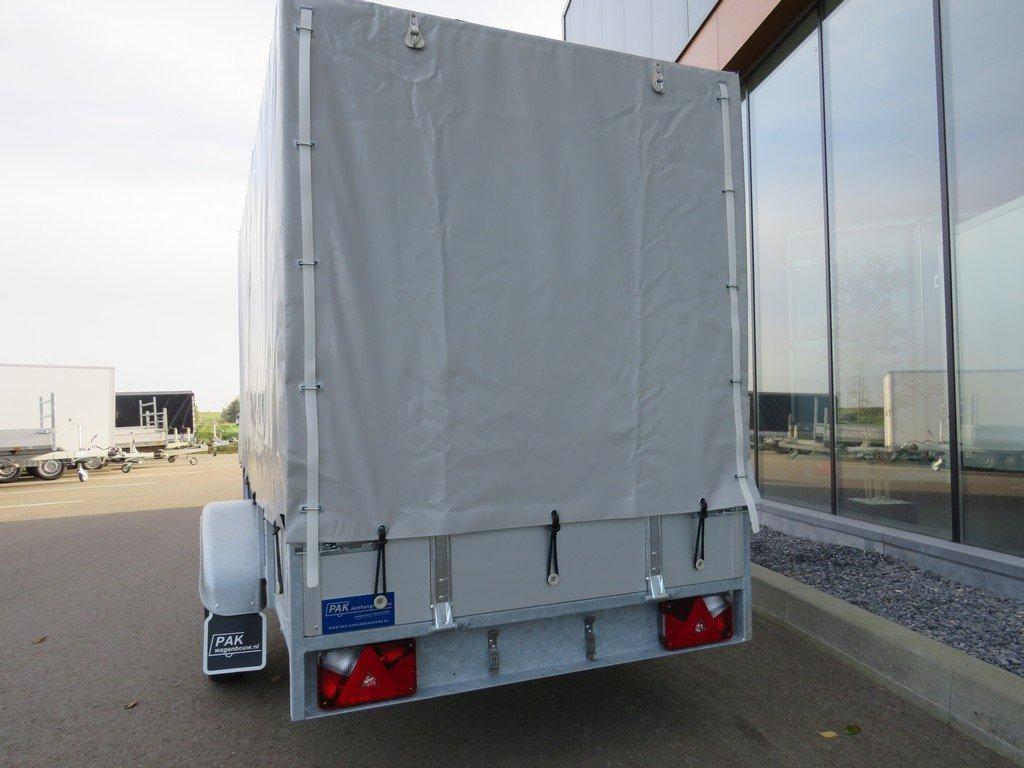 Loady Huifaanhangwagen enkelas 250x130cm 750kg ALU