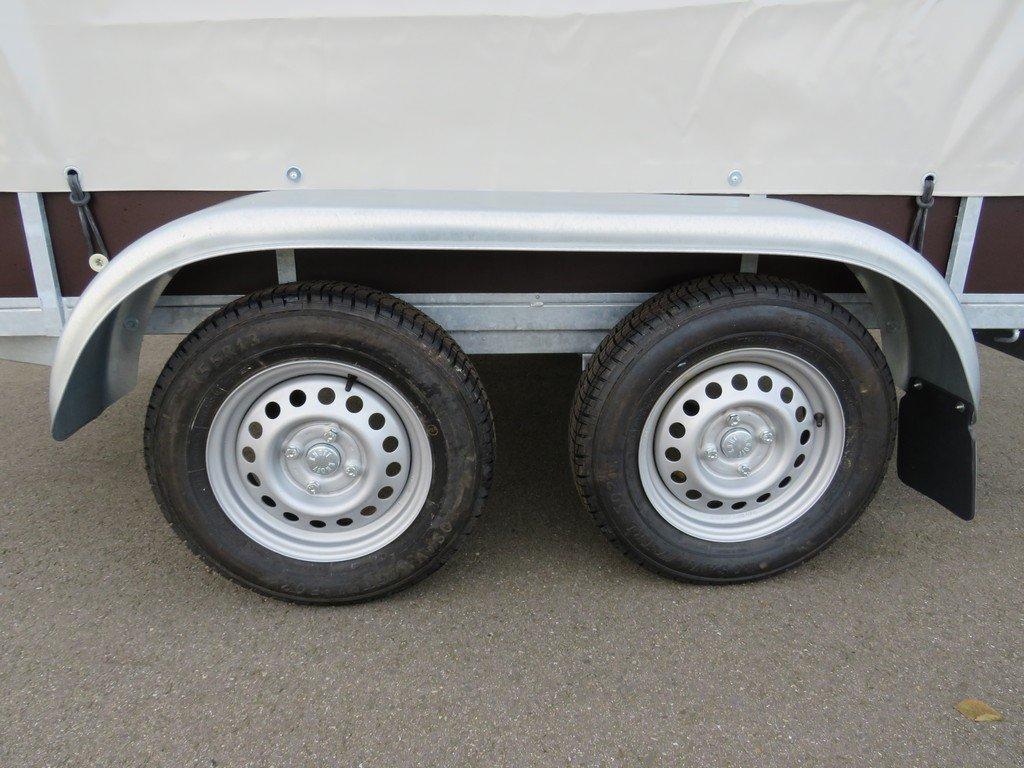 Loady Huifaanhangwagen tandemas 257x130cm 750kg