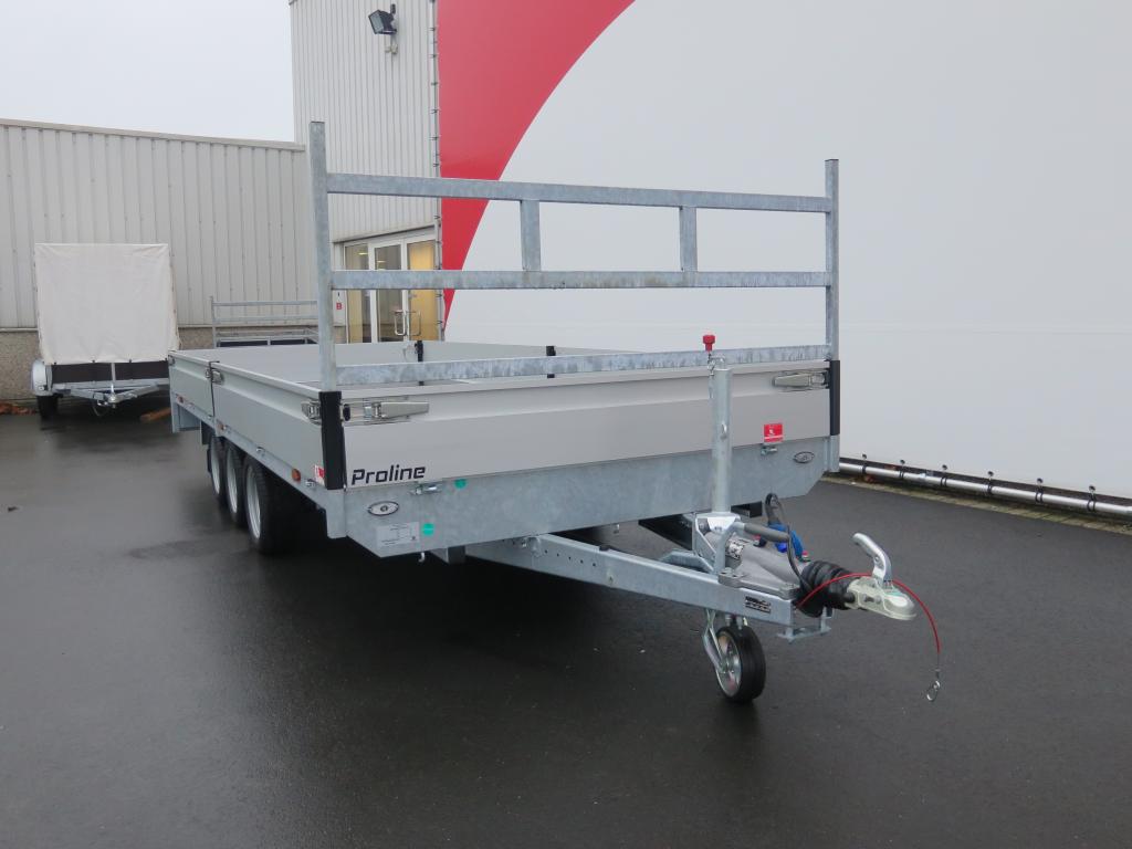 Proline Plateauwagen tridemas 503x222cm 3500kg