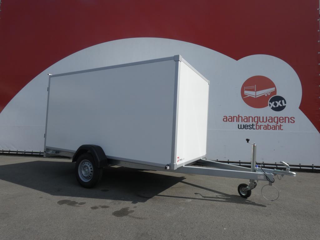 Proline Gesloten aanhangwagen enkelas 300x150x150cm 1450kg