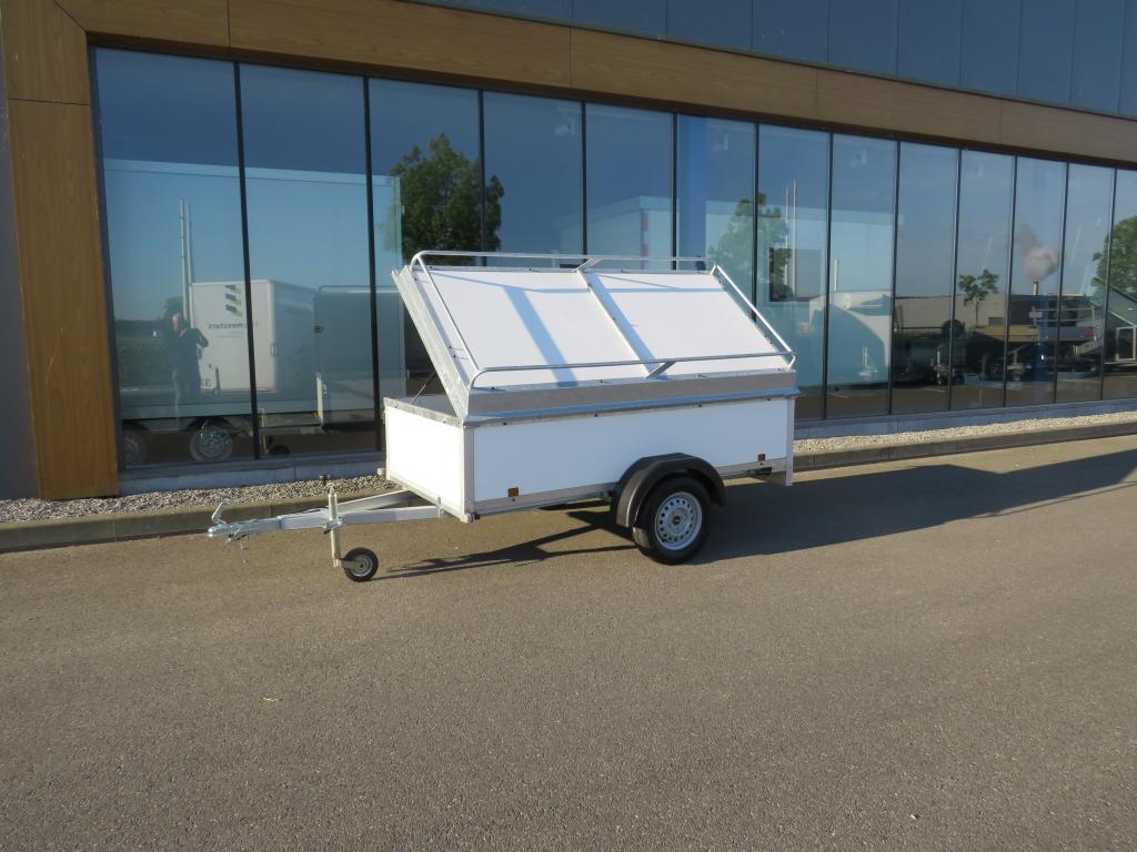 Easyline Bagagewagen enkelas 200x130x60cm 750kg