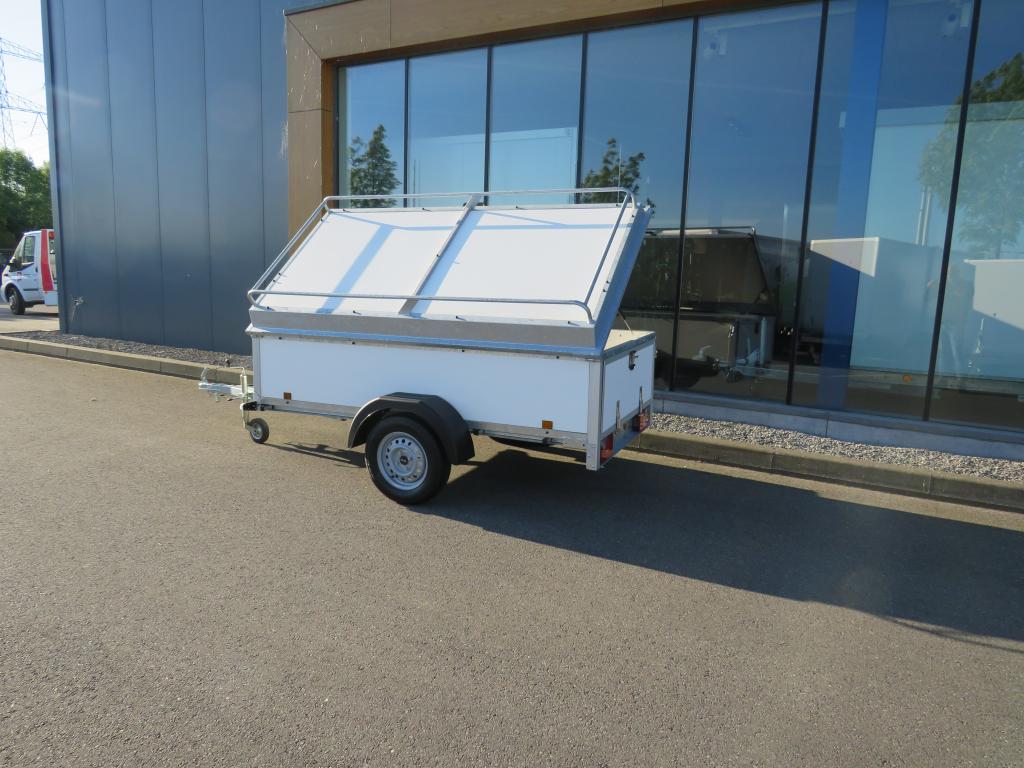 Easyline Bagagewagen enkelas 200x130x60cm 750kg