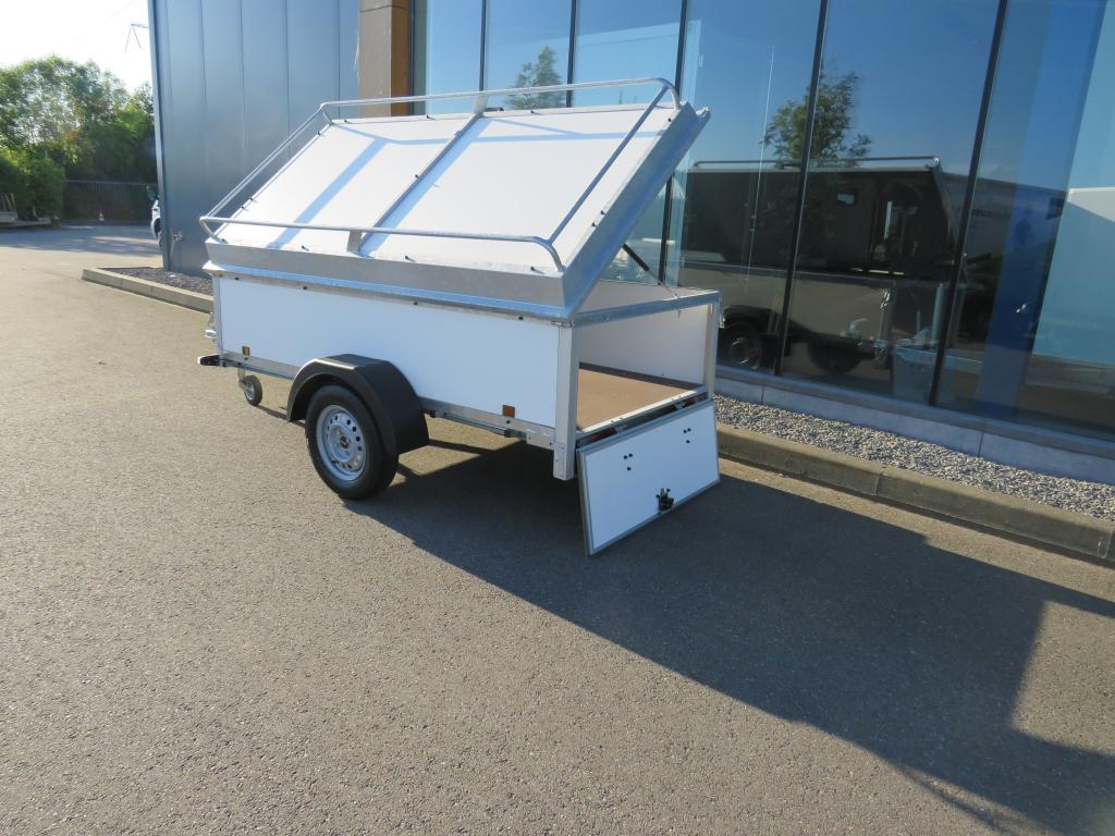 Easyline Bagagewagen enkelas 200x130x60cm 750kg