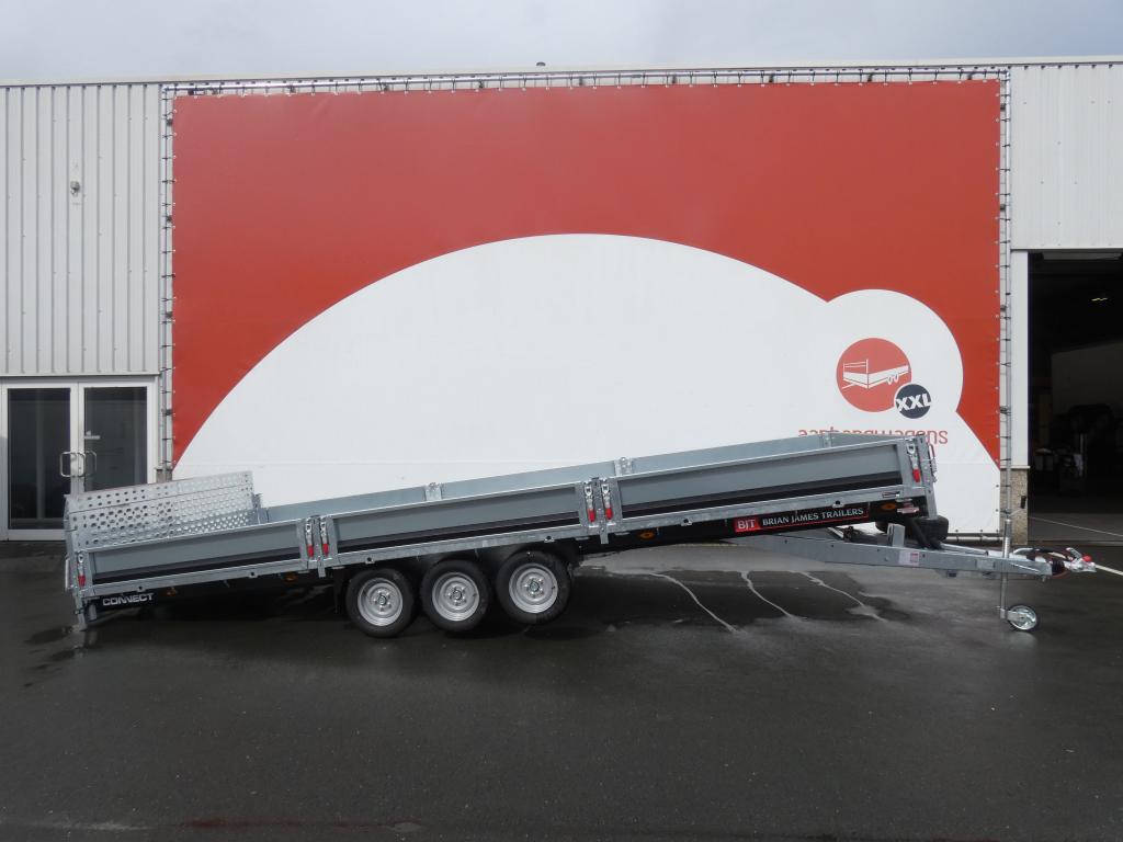 Brian James Machinetransporter tridemas 600x243cm 3500kg