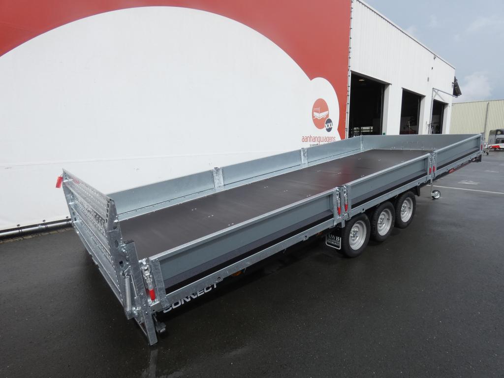 Brian James Machinetransporter tridemas 600x243cm 3500kg