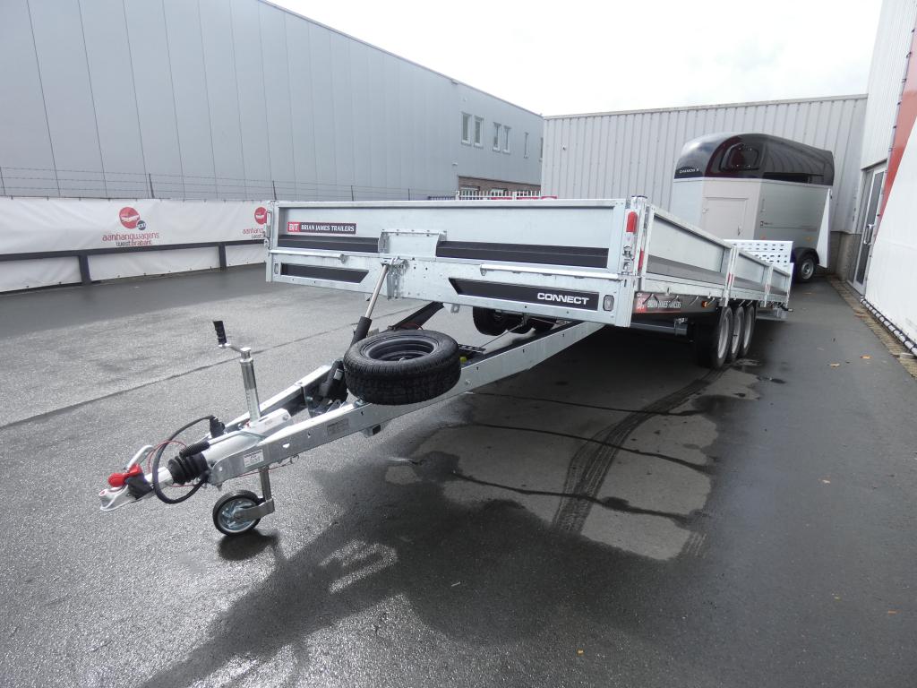 Brian James Machinetransporter tridemas 600x243cm 3500kg