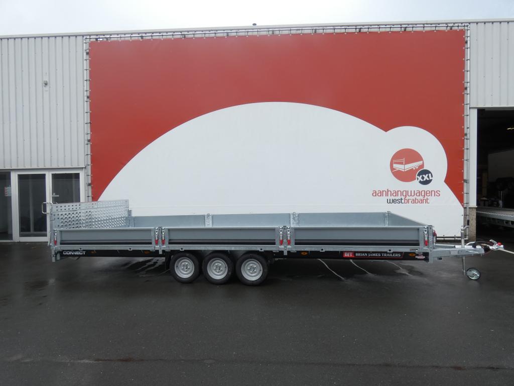 Brian James Machinetransporter tridemas 600x243cm 3500kg