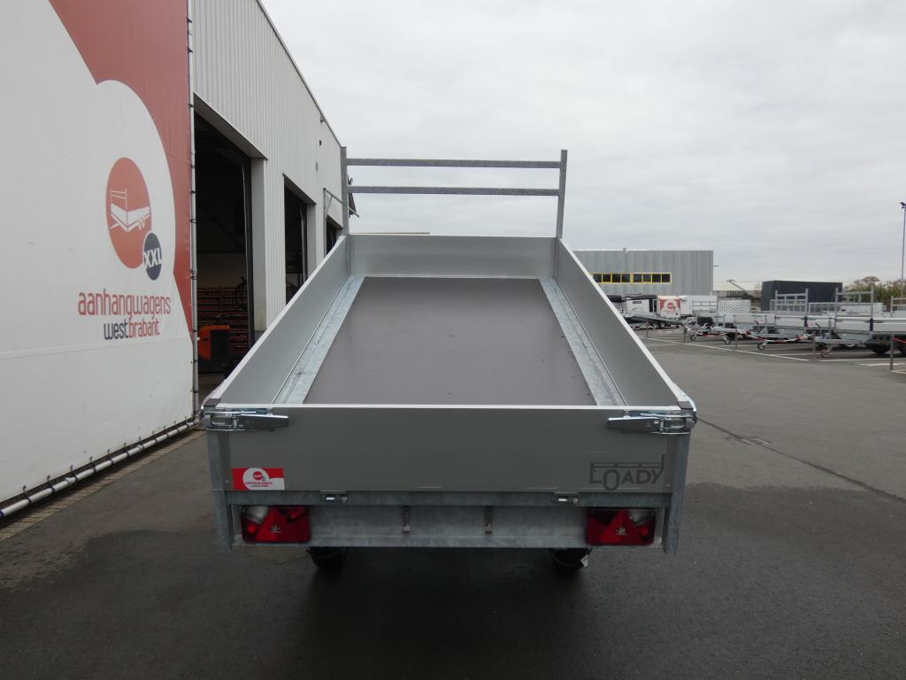 Loady achterwaartse Kipper tandemas 310x157cm 750kg