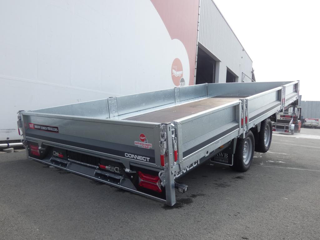 Brian James Machinetransporter tandemas 450x215cm 3500kg