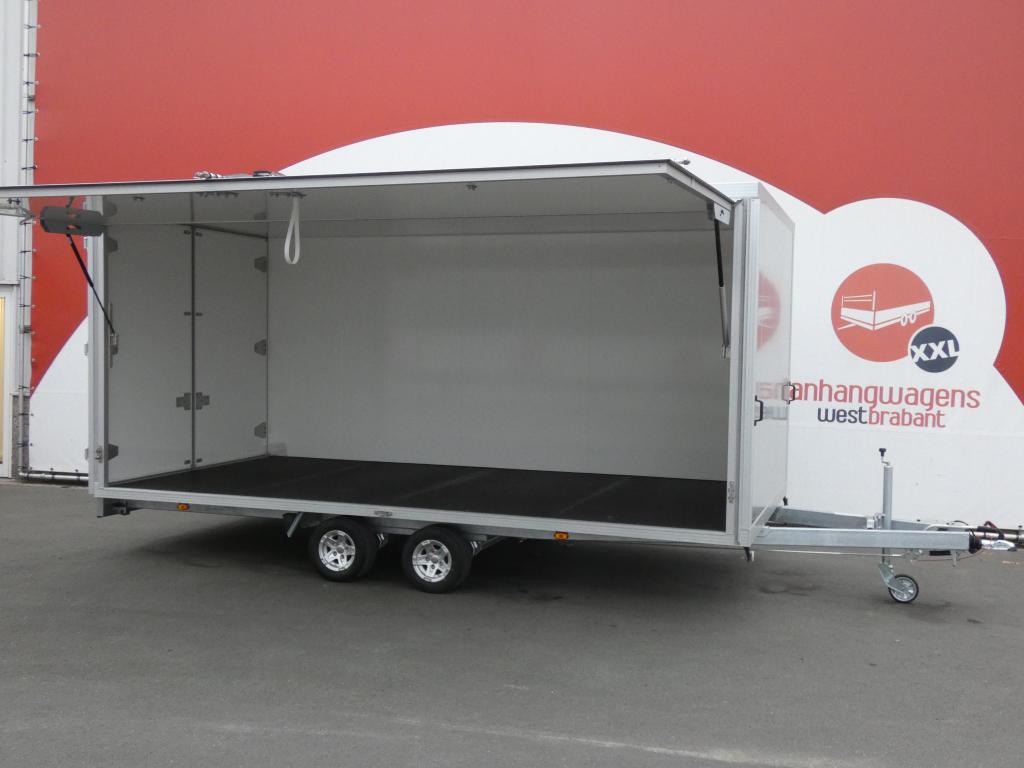 Proline sandwich Gesloten aanhangwagen tandemas 486x204x190cm 2600kg