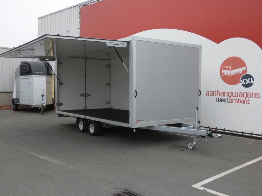 Proline sandwich Gesloten aanhangwagen tandemas 486x204x190cm 3500kg